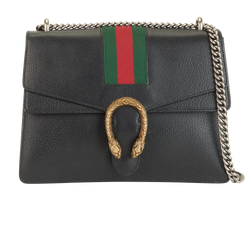 Medium Dionysus, Leather, Black, 213317, DB, 2*